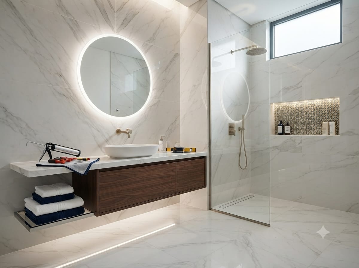 Bathroom renovation services in Dubai
