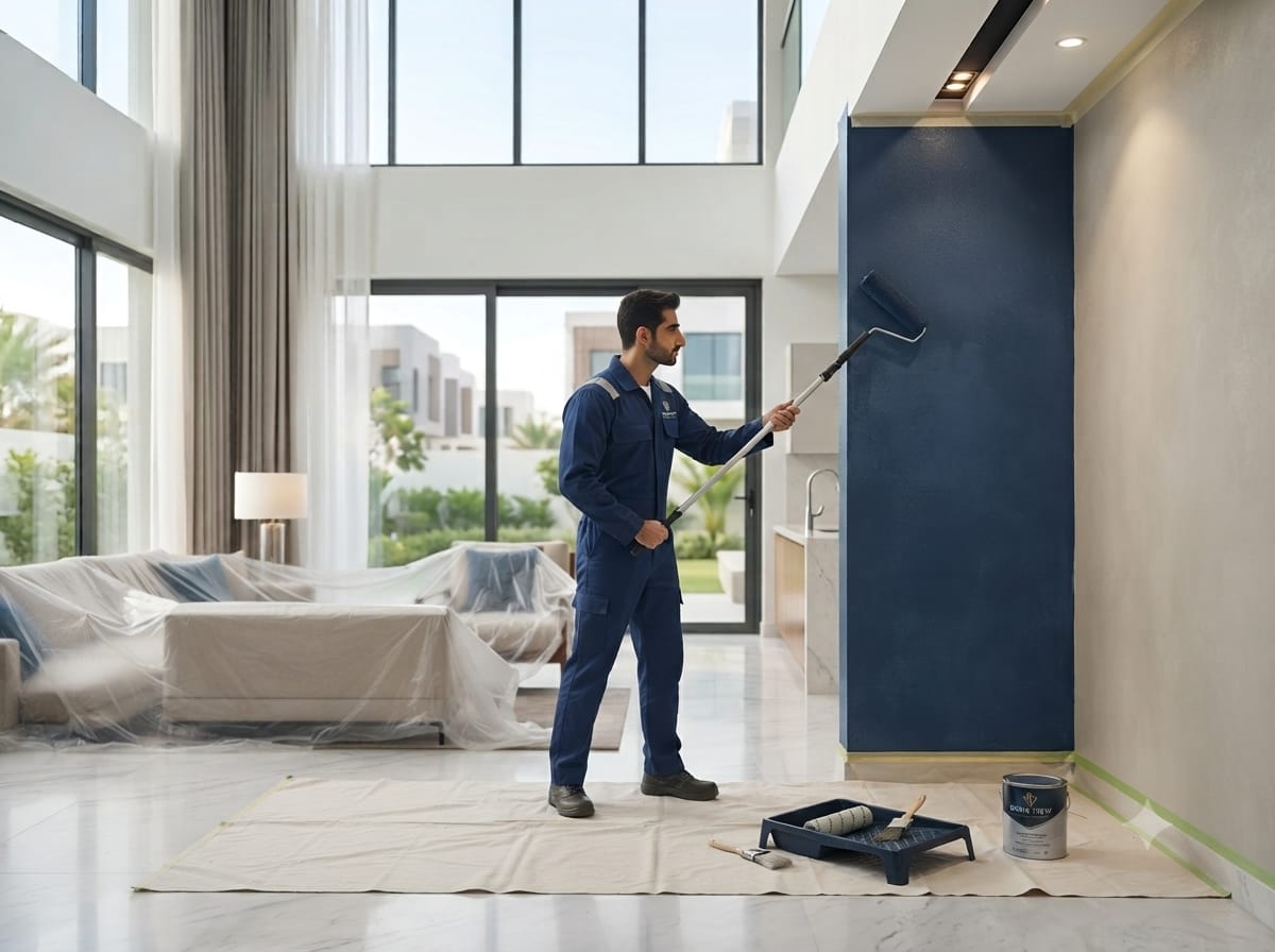Painting and decorating services