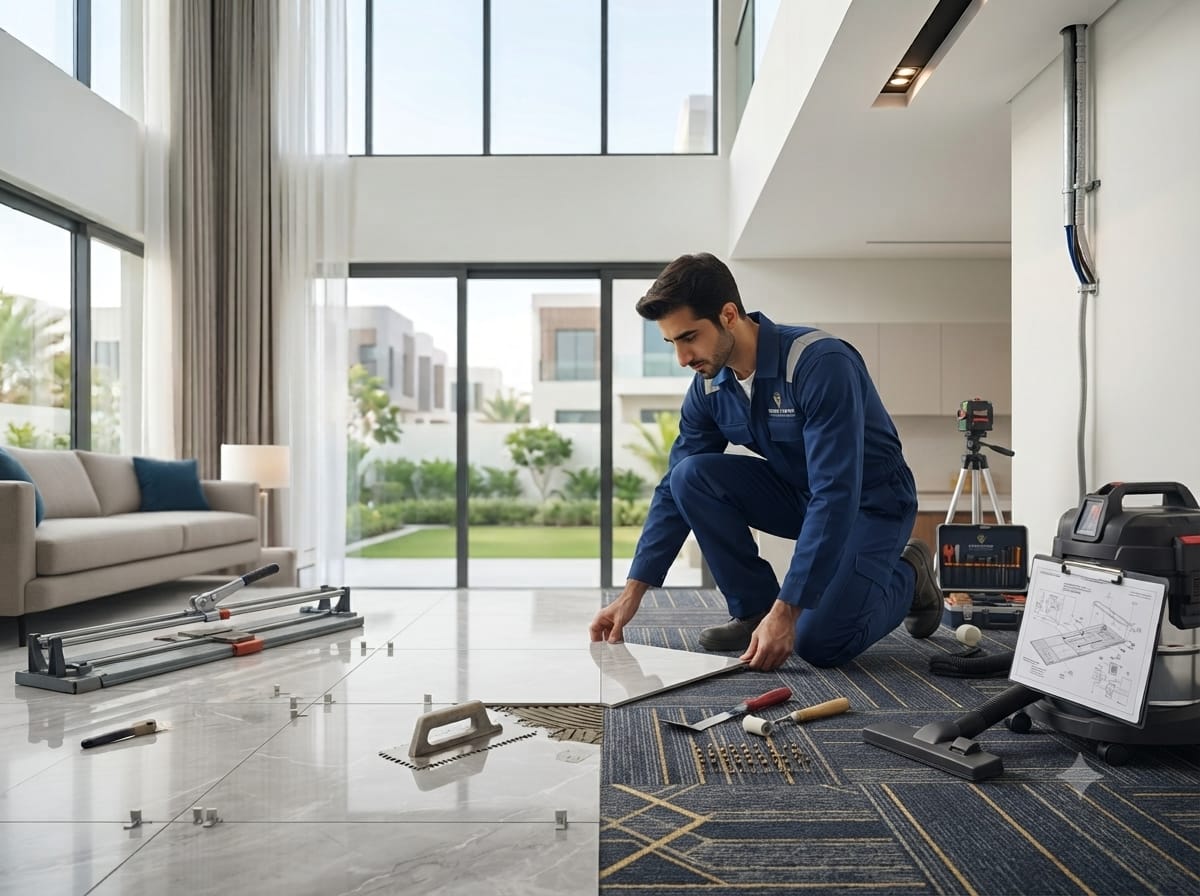 Tiles and carpet installation services